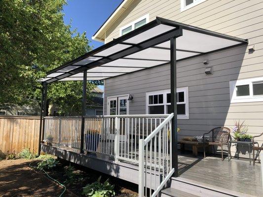 Acrylite patio cover