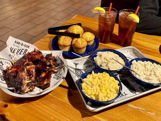 Family Meal Deal with BBQ Chicken and Sides