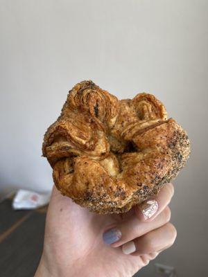 Black sesame Kouign Amann