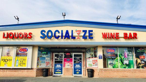 The new and upcoming Socialize...where your glass has a class!