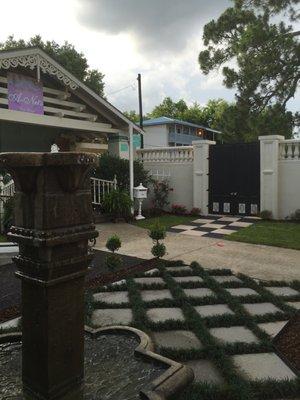 The Grand Entrance to the beginning of your Bridal Experience! 
 Wedding Dresses in Lafayette, LA!