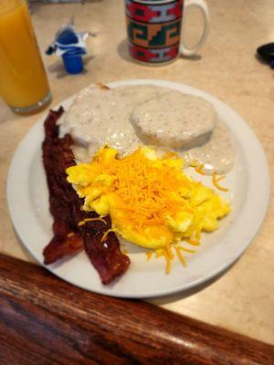 Biscuits and gravy special (: