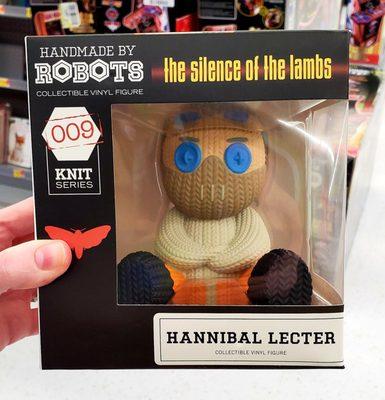 Handmade By Robots Knit Series: Hannibal Lecter (definitely going back for this!)