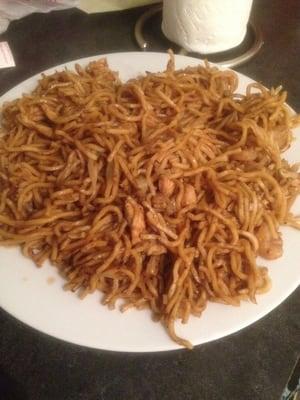 Chicken and shrimp Lo mien