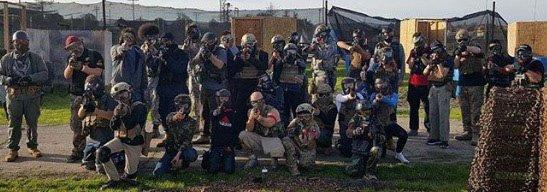 airsoft parties and players