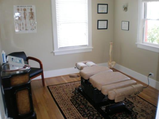 One of our treatment rooms