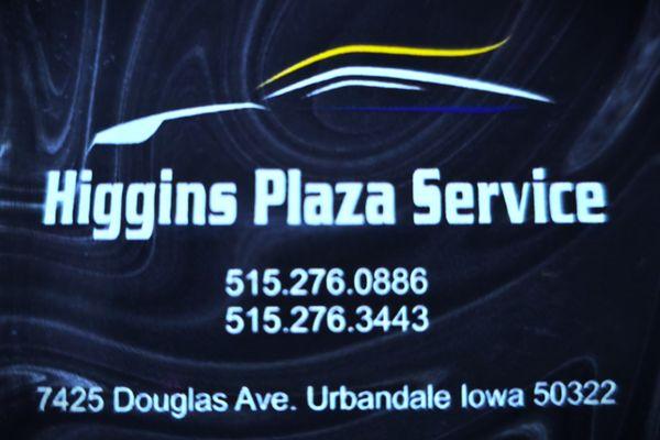 Higgins Plaza Service