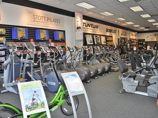 Leisure Fitness sells the best brands in fitness: Precor, Life Fitness, Octane, Inspire, Nautilus