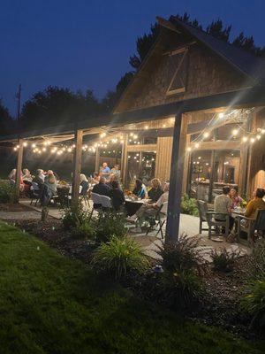 Evening vibes on the patio