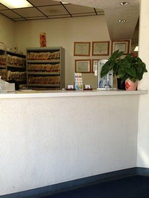 Front desk