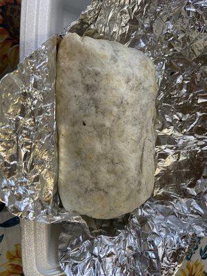 Carne asada burrito