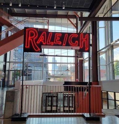 It's Raleigh!