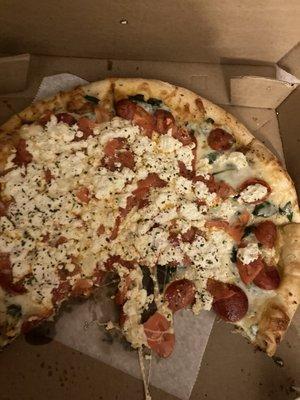 White Pizza - 14" Medium