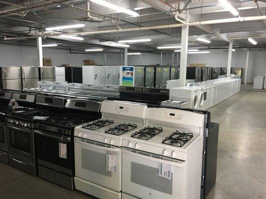 VISIT THE BARGAIN BASEMENT TO SEE OVER 300 NEW DISCOUNT APPLIANCES. WE ALSO HAVE USED APPLIANCES AND PARTS FOR MOST MAJOR BRANDS.