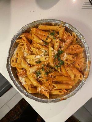 Penne Penne a la Vodka