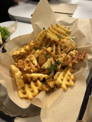 Truffle Waffle Fries