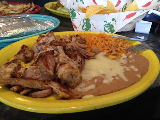 Carnitas plate