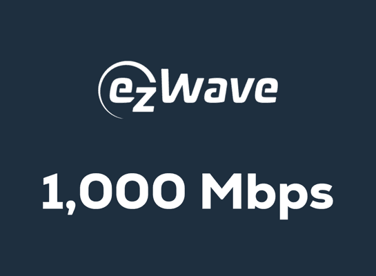 1,000 Mbps Fiber-fast rural internet!