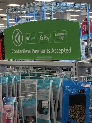 Contactless payment options