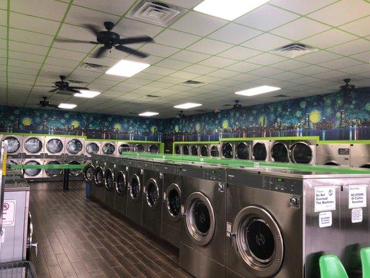 New washers & dryers