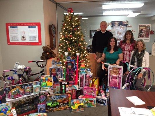 Our 2016 Toys for Tots drive