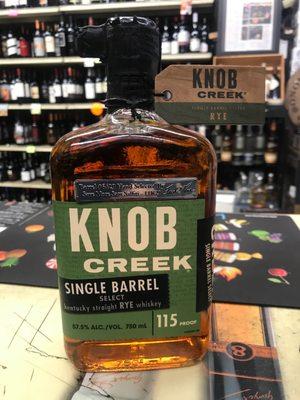 Knob creek Rye, Great pick