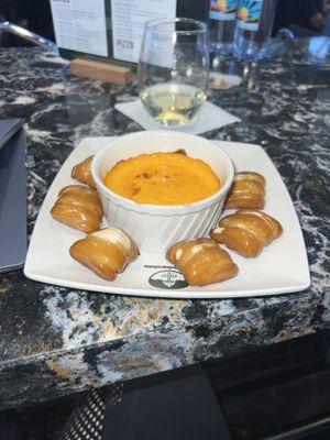 Pretzel Bites and Cheese