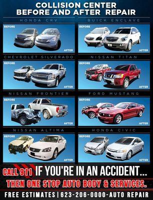 After an accident one of the biggest challenges is finding a body shop you trust.  At One stop Collision Repair Center, we make that sea