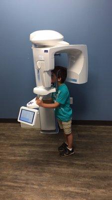 Five year old getting X-rays! NO BITE WINGS.