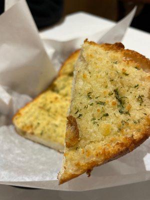 Free garlic bread