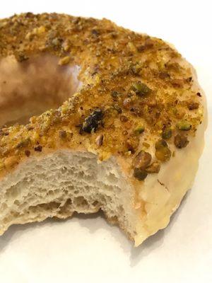 Orange Pistachio donut