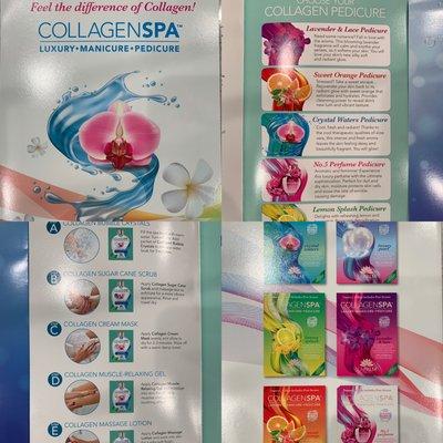 Collagen spa pedicure - $65