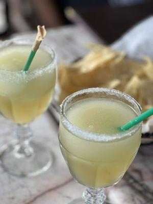 Frozen Texas margaritas