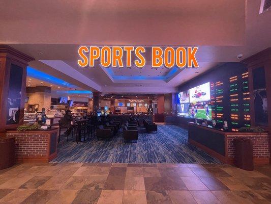 New Sports book is open