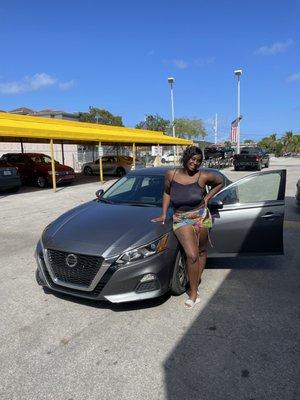 2020 Nissan Altima SOLD! happy customer on the way