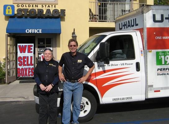 John and Robin Are Here for Your Moving and Self- Storage Needs