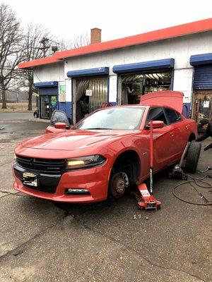 FLAT REPAIR ON AMERICAN MUSCLE