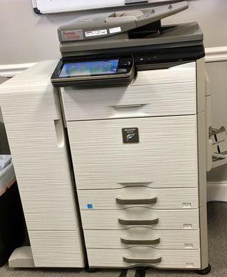 Printing, Faxing, Scan to Email. All office services available.