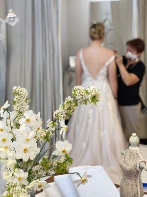 Bridal alterations