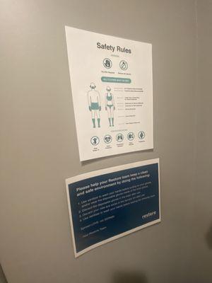 Lots of amazing safety protocols