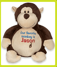 Embroider Buddies are designed to personalize.