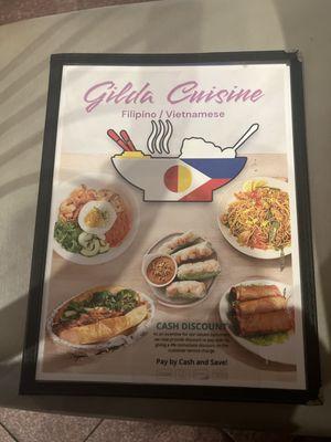 Front menu