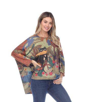 Super soft fabrics for everyday! Poncho is by Inoah.