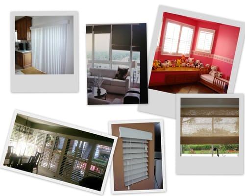 shutters, blinds, shades.  We do them all.