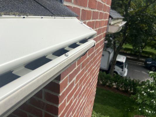 Never clean your gutters again, with new or existing gutters.