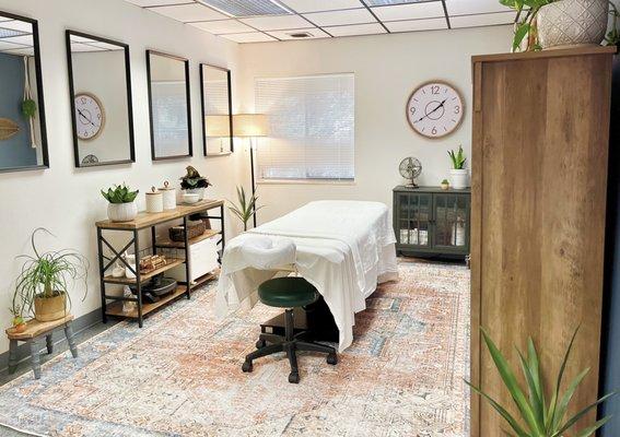 Massage and body treatment room.