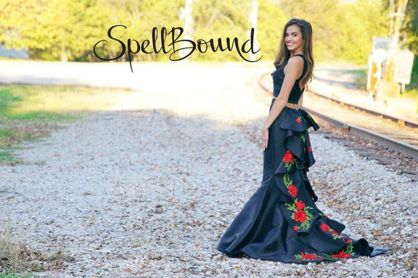 The back says it all, in this jaw dropping Sherri Hill.