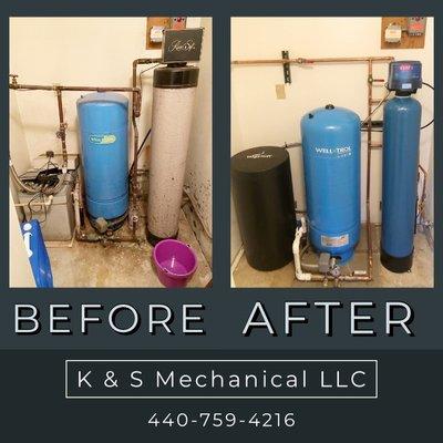 Well Tank and Softener Replacement