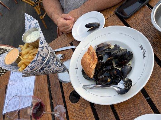 Mussels and frites