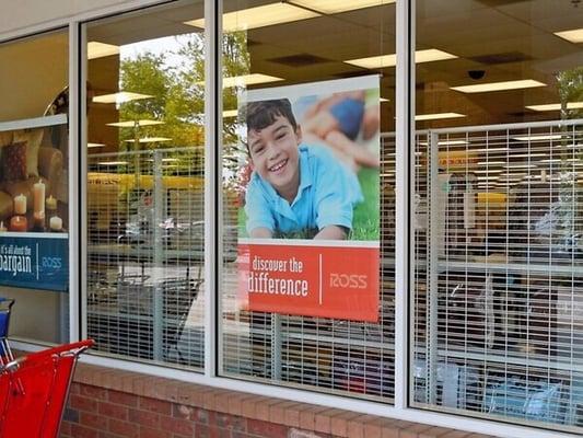 Window display of store